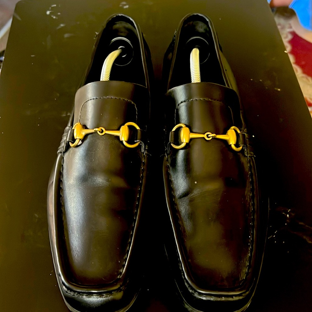 Black Gucci Loafers